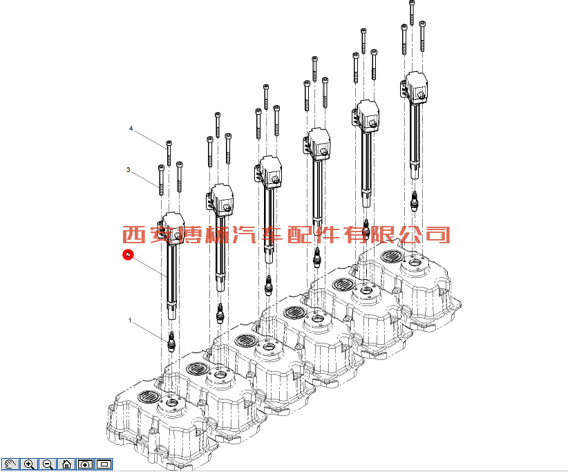 1000264408潍柴伍德沃德点火线圈