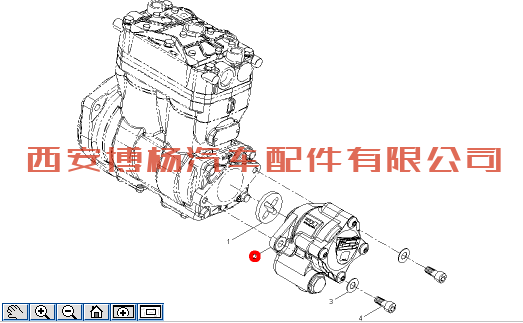 610800130231潍柴WP10H发动机液压泵