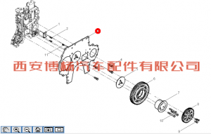 微信截图_20180716174611 1000434272潍柴WP12发动机飞轮壳连接板