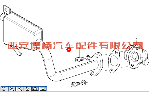 612600010149潍柴WP10/615工程/工业油气分离器组件