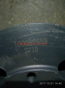507239914575543104 100087659潍柴WP13发动机曲轴皮带轮