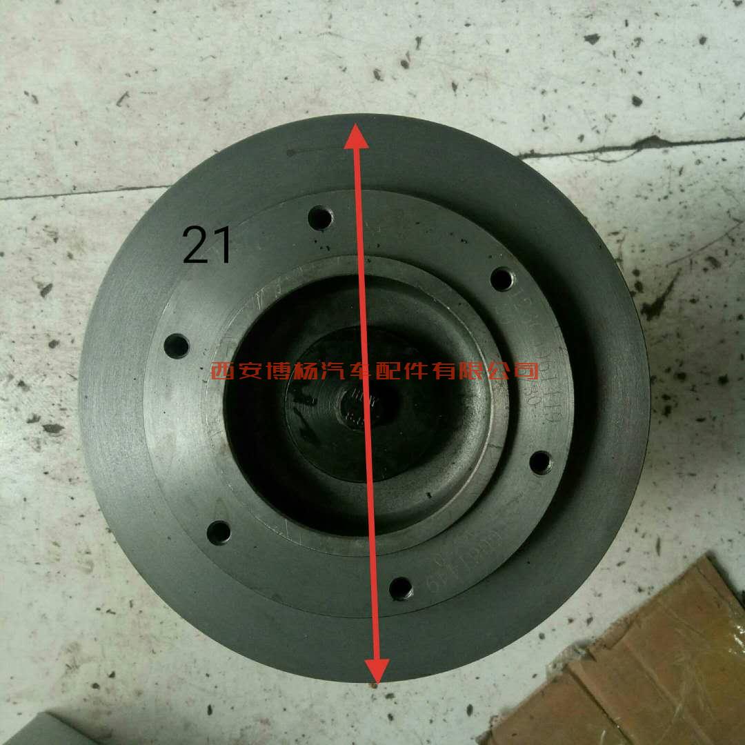612600061449潍柴WP12/WD618发动机风扇托架总成