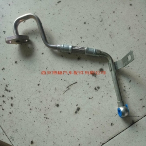 abb8eae0b16f269f40eaaaadb1fec07 610800111363潍柴WP7发动机增压器进油管