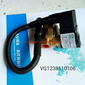 VG1238110106重汽发动机天然气低压电磁阀