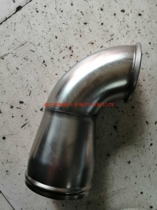 e3e87a9c76faadeb407bc8a93690c9a 1002854505潍柴WP12375/380增压器进气钢管/压气机气管