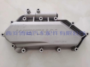 f0d78225b2b4af5fca88b5bf9fc16e0 1003712818潍柴WP12NG350E52发动机机油冷却器盖组件