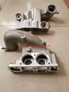 3d9b970795ec672001eb55177c24f4d 200V06404-0083豪沃T7H曼MC11发动机节温器壳组件