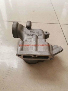 e19b844cbb986f8a6ea6a3fdb4f26b0 080V06404-0098中国重汽MT07曼发动机节温器壳
