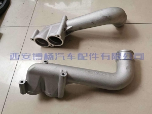 64b4b8a9cc1b74e3d8e0a83d9aa1dcc 201V06302-0643重汽汕德卡曼MC11发动机节温器盖组件