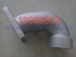 4ca9ba8959e3ba3164d4ce0616437f0 13058853潍柴WP4B70E203发动机进气接管