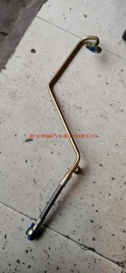 0cab06c73631a853d0f3b7c62028932 612640110193潍柴WP10.375E53发动机增压器进油管组件