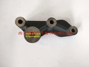d350a16e3a6ae11c47bd734f7d38245 611600060028潍柴WP10H400E50涨紧轮支架
