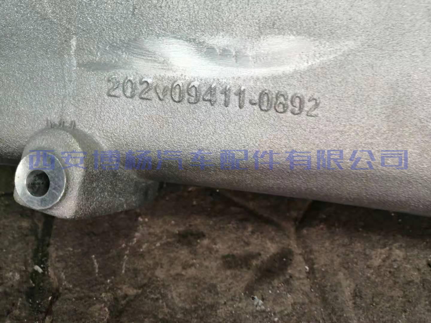 202V09411-0892重汽曼MT13中冷后进气管