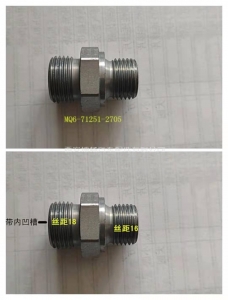 cb30fc14beb3cc2b636674a2dc07768 MQ6-71251-2705重汽曼卡套式直通接头