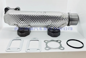 44f6b316530c20be3c4453906868816 1005872493潍柴国六排气歧管带隔热