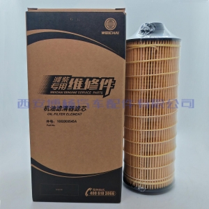 1 适用潍柴WP8机油滤清器滤芯